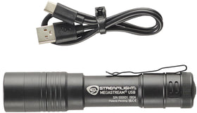 Streamlight MegaStream tail switch enables momentary and constant modes for quick control.