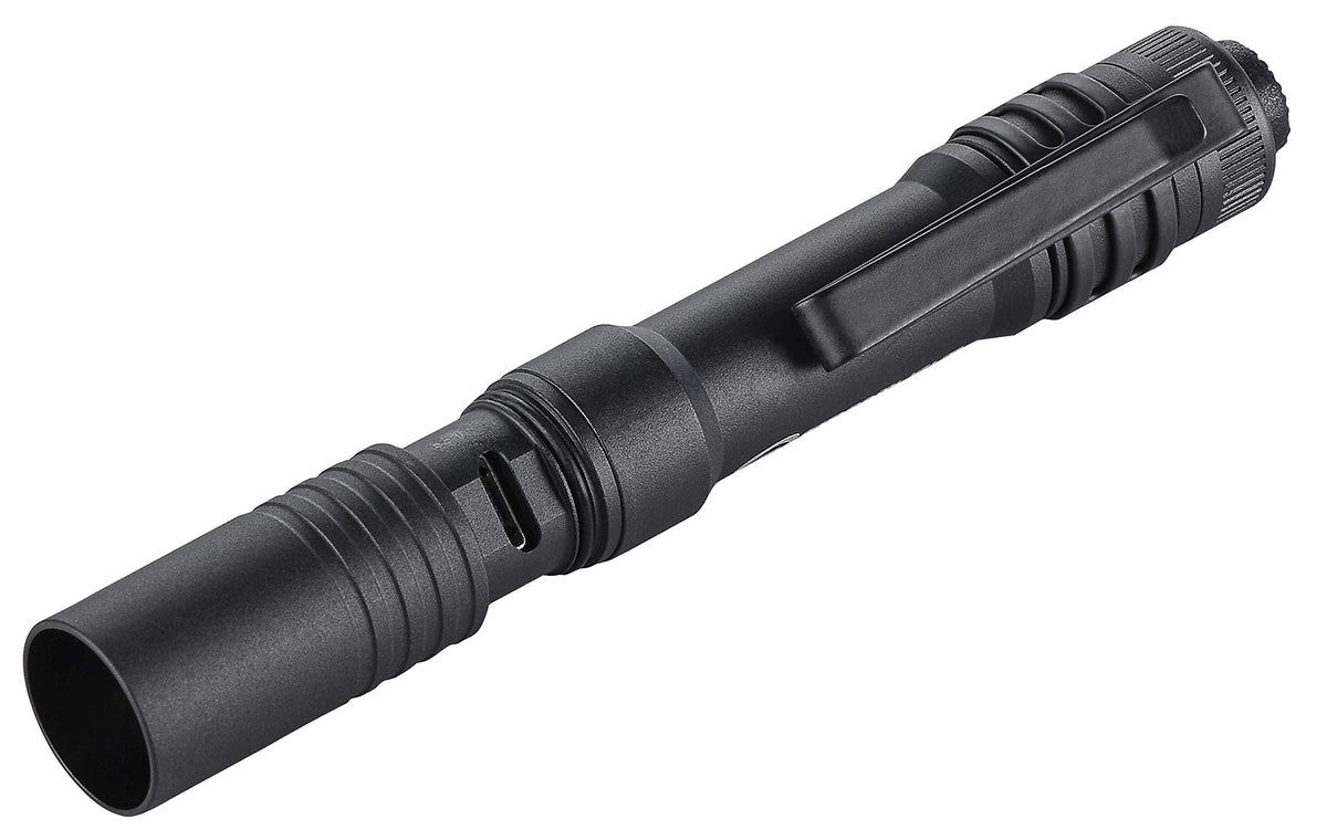 Streamlight MicroStream in high mode gives 250 lumens for precise long-range illumination.
