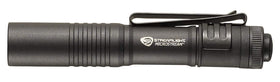 Streamlight MicroStream tail-cap switch enables one-handed operation.