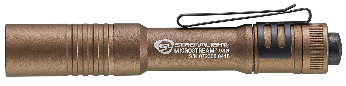 Streamlight MicroStream USB pocket clip and hat attachment for hands-free lighting