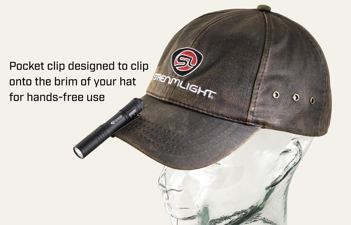 Streamlight MicroStream is water-resistant for outdoor use.