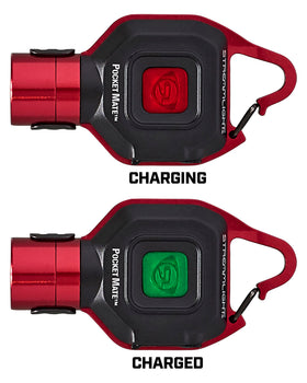 Streamlight Pocket Mate rugged polycarbonate and aluminum frame for durability.