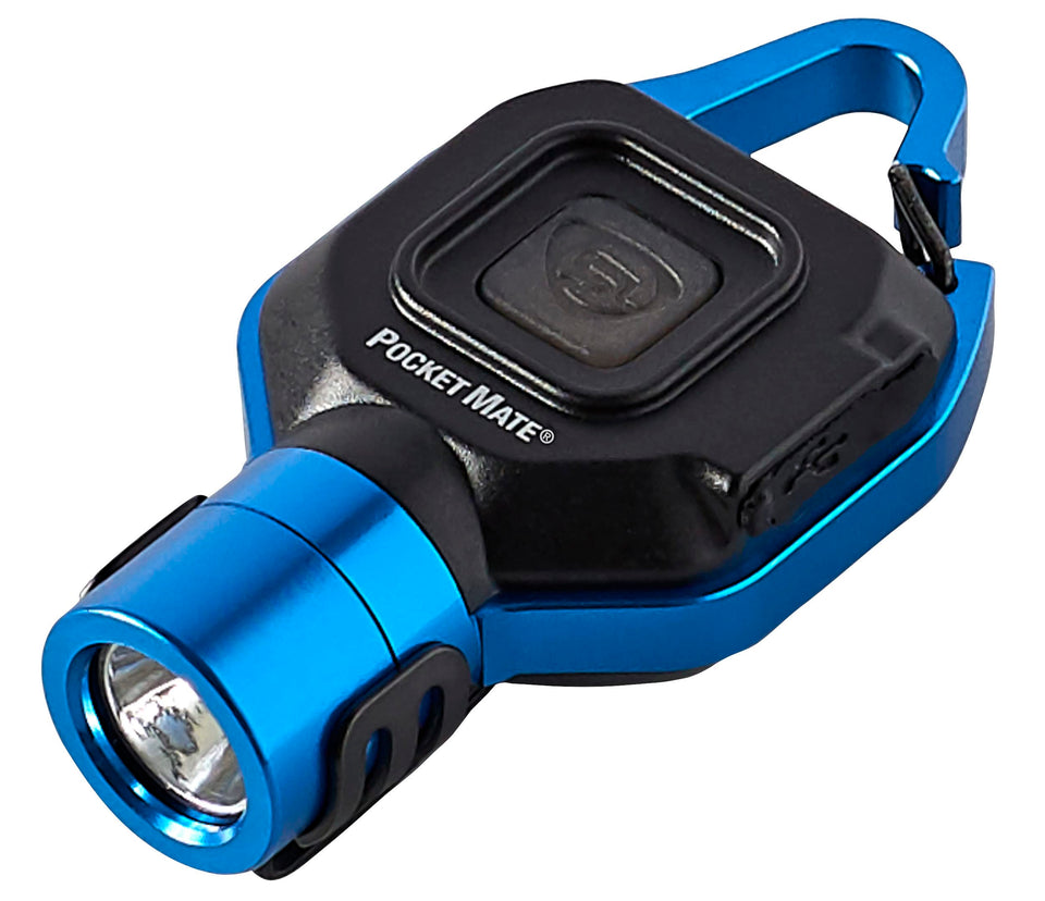 Streamlight Pocket Mate front view; ultra-compact carry flashlight for everyday tasks.