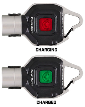 Streamlight Pocket Mate durable polycarbonate-aluminum frame for rugged use.
