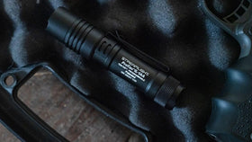 Streamlight ProTac 1L-1AA holster and belt clip setup.