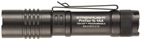 Streamlight ProTac 1L-1AA with pocket clip for quick access.
