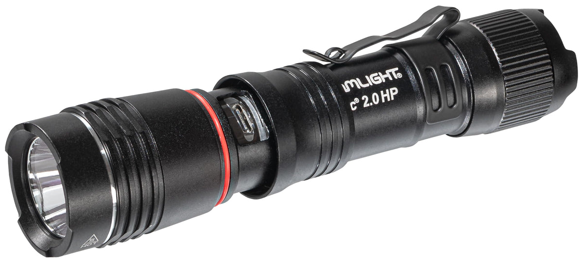 Streamlight ProTac 2.0 HP with TEN-TAP programming for quick mode setup.