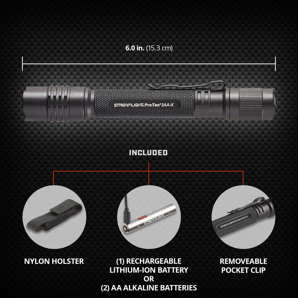 Streamlight ProTac 2AA-X beam throw demonstrates versatile illumination for close to mid-range tasks.