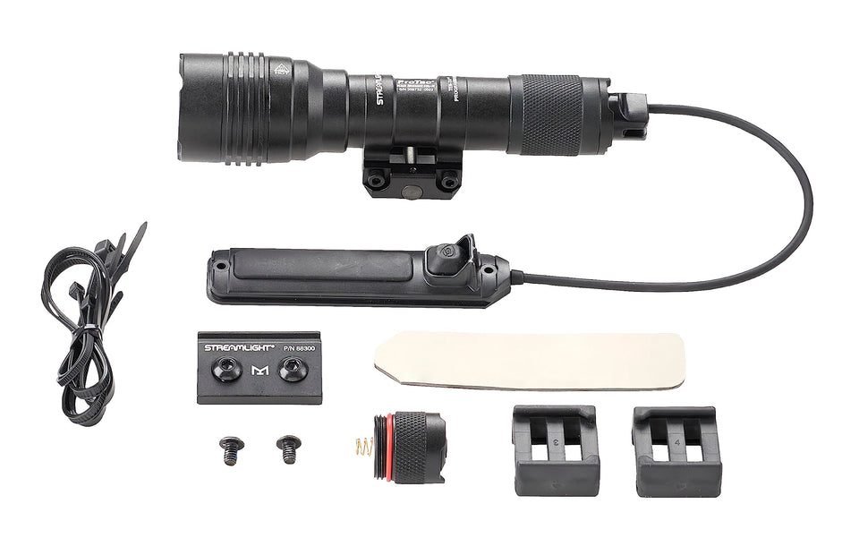 Streamlight ProTac HL-X beam long range reaches up to 447 meters for precise targeting.