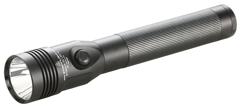 Streamlight Stinger DS LED HL beam at 800 lumens for wide area illumination