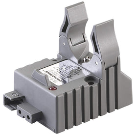 Streamlight Strion charger holder in gray compact design for fast charging on the go