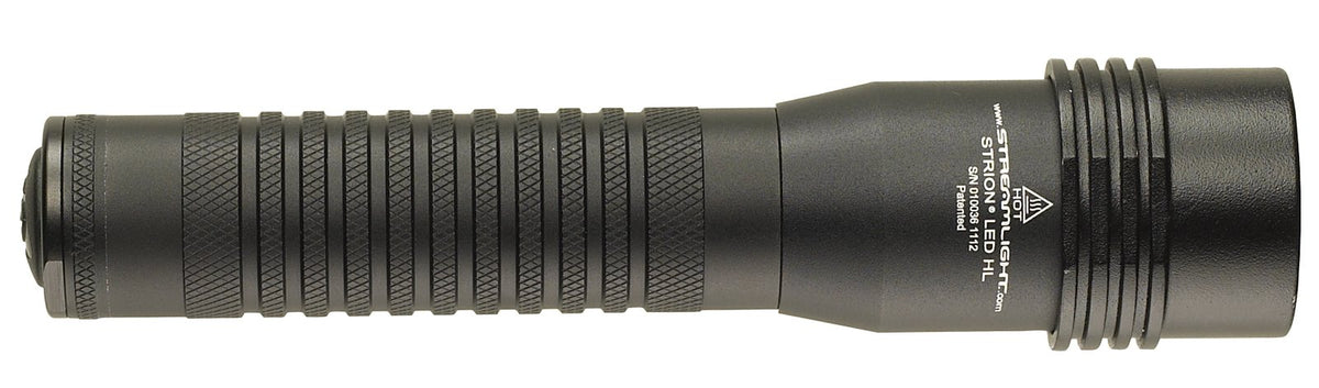 Streamlight Strion HL 615 Lumen flashlight side profile in compact design