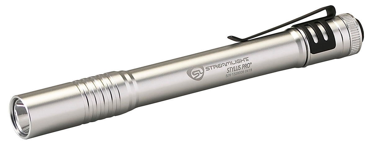 Streamlight Stylus Pro compact body design enables easy pocket carry for everyday use.