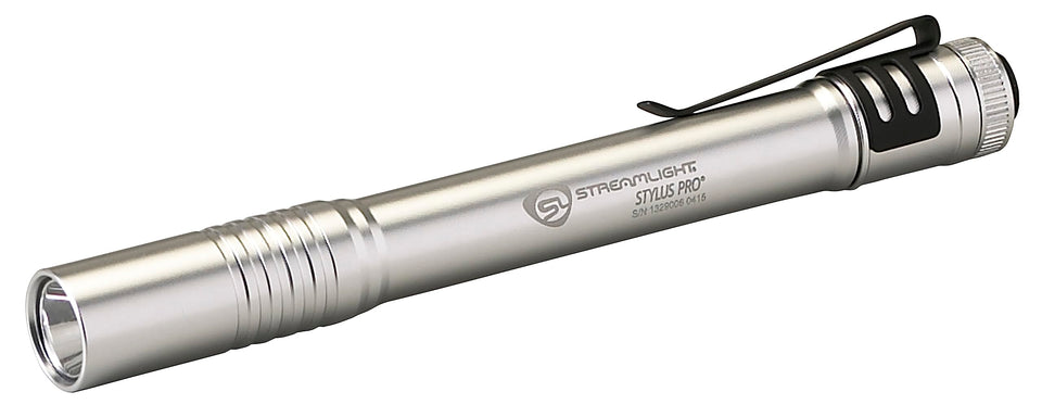 Streamlight Stylus Pro compact body design enables easy pocket carry for everyday use.