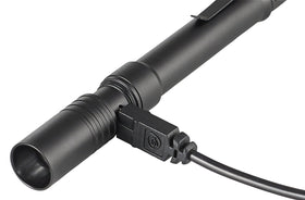 Streamlight Stylus Pro USB charging-port access minimizes downtime in the field.