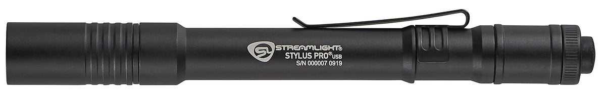 Streamlight Stylus Pro USB water-resistance feature supports use in damp environments.