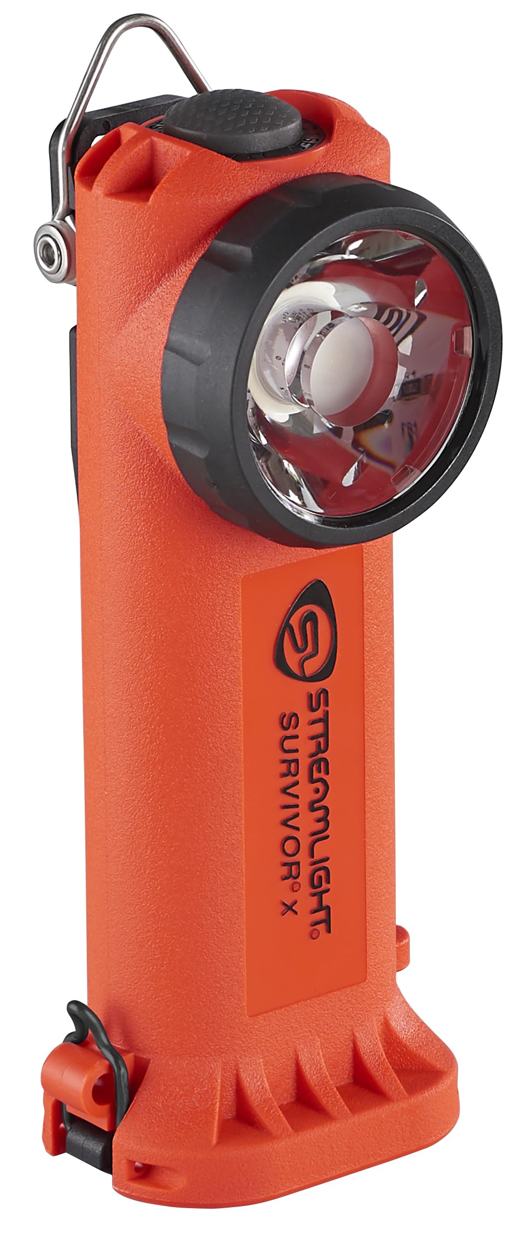 Streamlight Survivor X USB 250-lumen right-angle flashlight for hands-free search and rescue