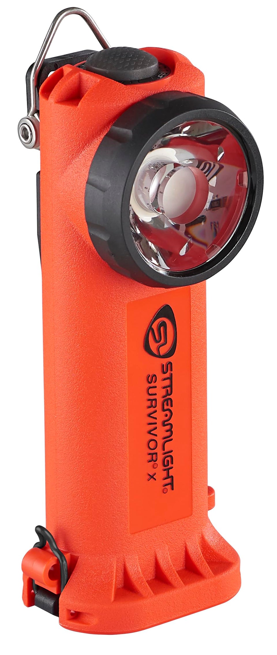 Streamlight Survivor X USB 250-lumen right-angle flashlight for hands-free search and rescue