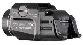 High paddle switch on the TLR-7 X enables momentary or constant activation