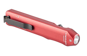 Streamlight Wedge beam reach demonstrating 69-meter visibility for dark spaces