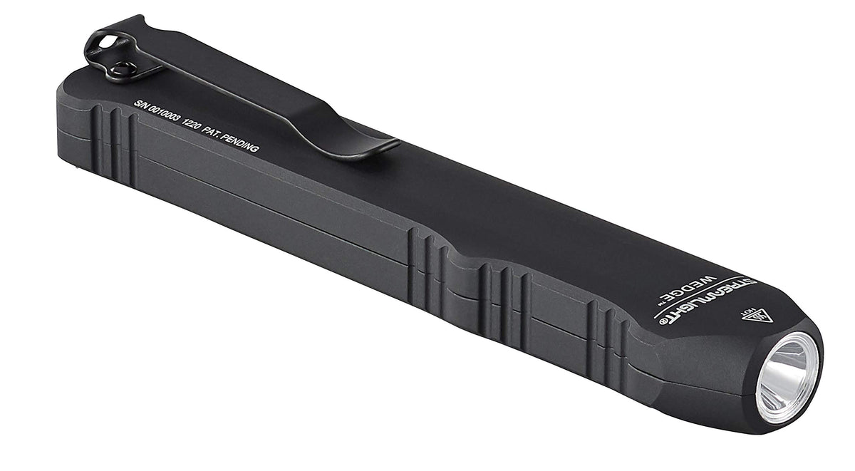 Streamlight Wedge deep pocket clip enables secure, quick access