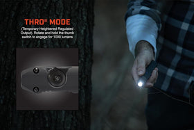 Streamlight Wedge rugged IPX7 housing withstands wet conditions