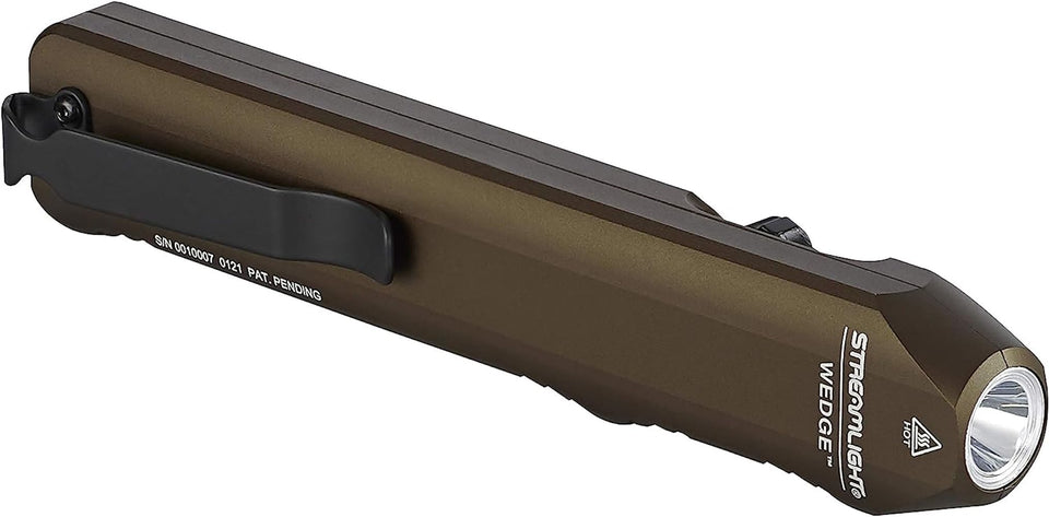 Streamlight Wedge pocket ergonomic design for easy everyday carry and quick access