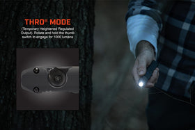 Streamlight Wedge rotary-thumb-control offers one-handed operation and precise mode switching
