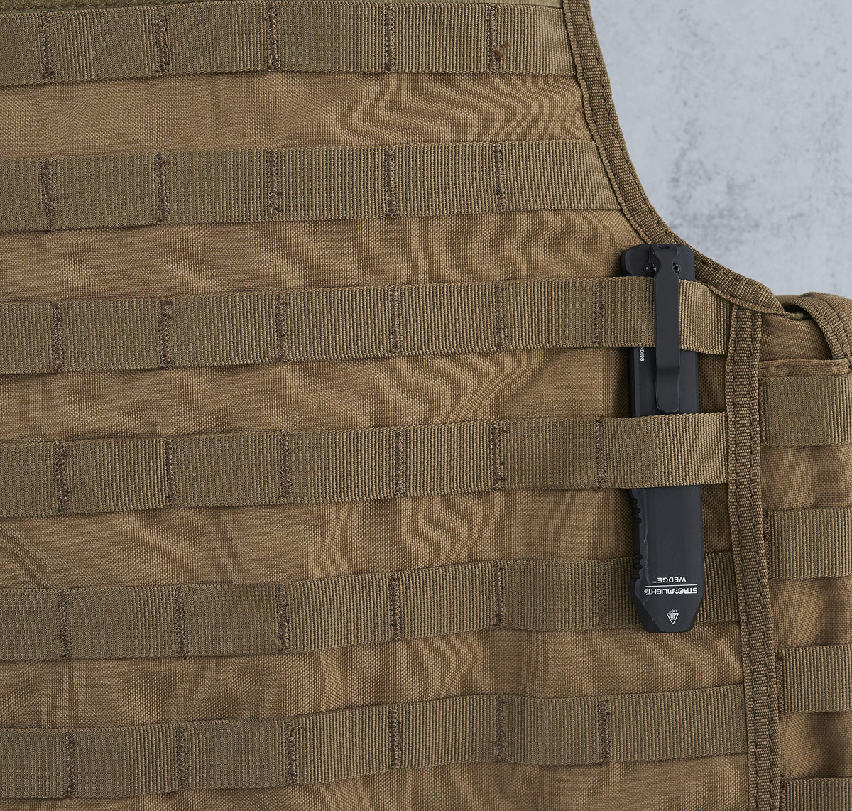 Streamlight Wedge rugged anodized housing withstands daily use