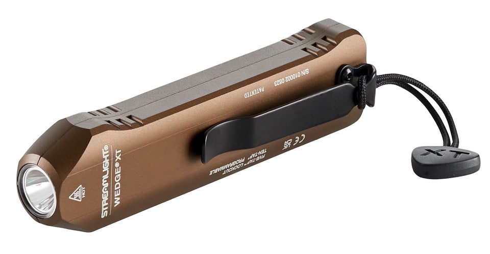 Streamlight Wedge XT exterior profile shows compact, durable design for everyday carry.