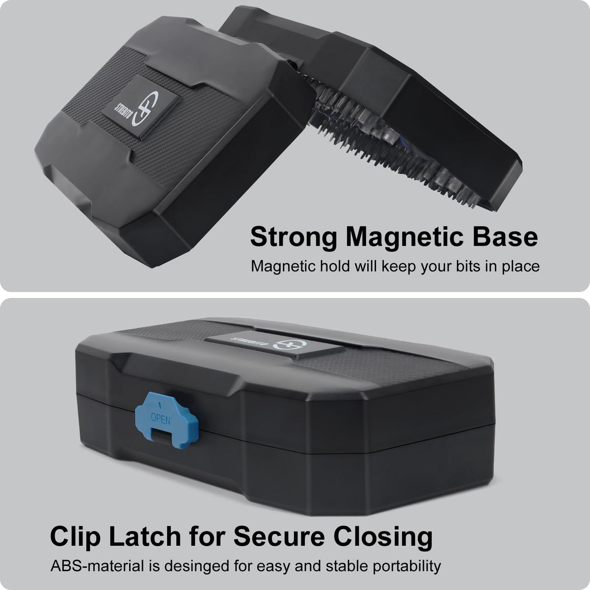 STREBITO labeled bit slots simplify quick bit identification