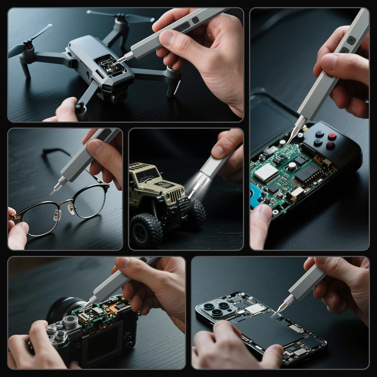 STREBITO magnetizer-demagnetizer tool helps optimize tip grip.
