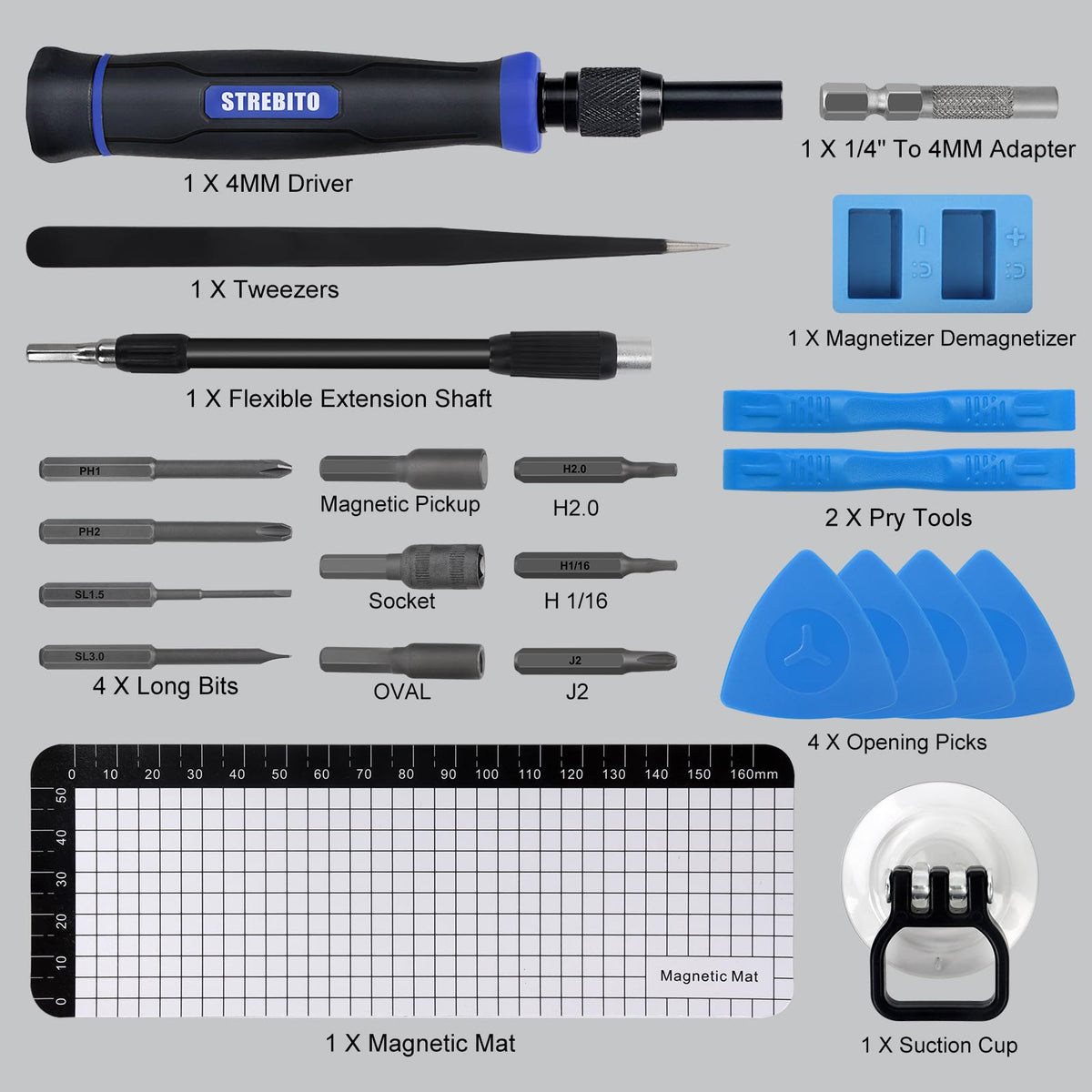 STREBITO magnetizer/demagnetizer tool protects sensitive electronics