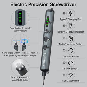 STREBITO bit array shows 64 precision bits for versatile electronics work.