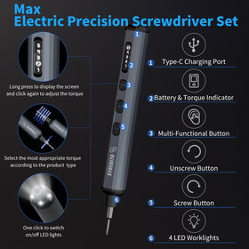 STREBITO pen-style ergonomic design for comfortable long use.