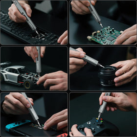 STREBITO 120-bit assortment covers screws across many devices.