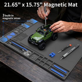 STREBITO soldering mat large magnetic zones secure metal parts during repairs