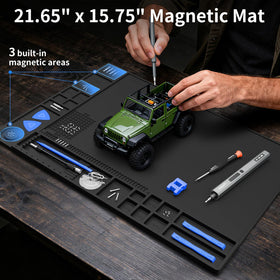 STREBITO built-in rulers for precise measurements on the mat