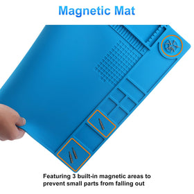 STREBITO non-slip surface prevents parts from shifting