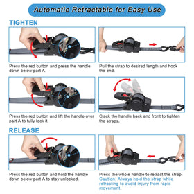 Strgenie on trucks and trailers offers reliable long-term cargo control.