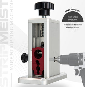 StripMeister Original Pro rigid construction metal body for durability.