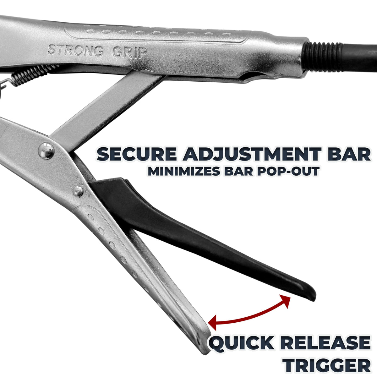 Strong Hand Tools Compatible with 24, 36, and 48-inch pipes.