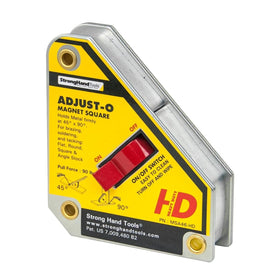 Strong Hand Tools MSA46-HD Adjust-O magnet square with on/off switch for secure setup