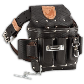 STRONGLAD heavy-duty tool belt with 13-pocket layout for quick, organized tool access.