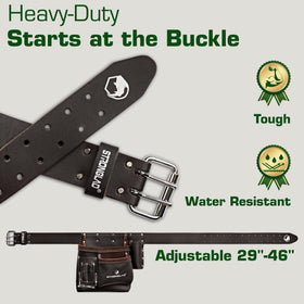 STRONGLAD flat pocket fits a utility knife for quick cuts