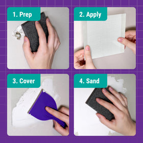 StrongPatch 6x6 patch ideal for DIY maintenance and quick fixes.