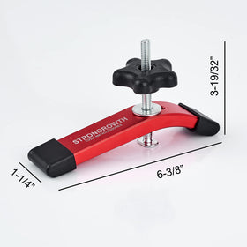 STRONGROWTH universal clamp with double-cut profile for quick setup