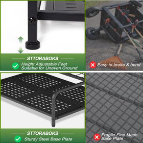 Sttoraboks compact dimensions fit garages and sheds efficiently