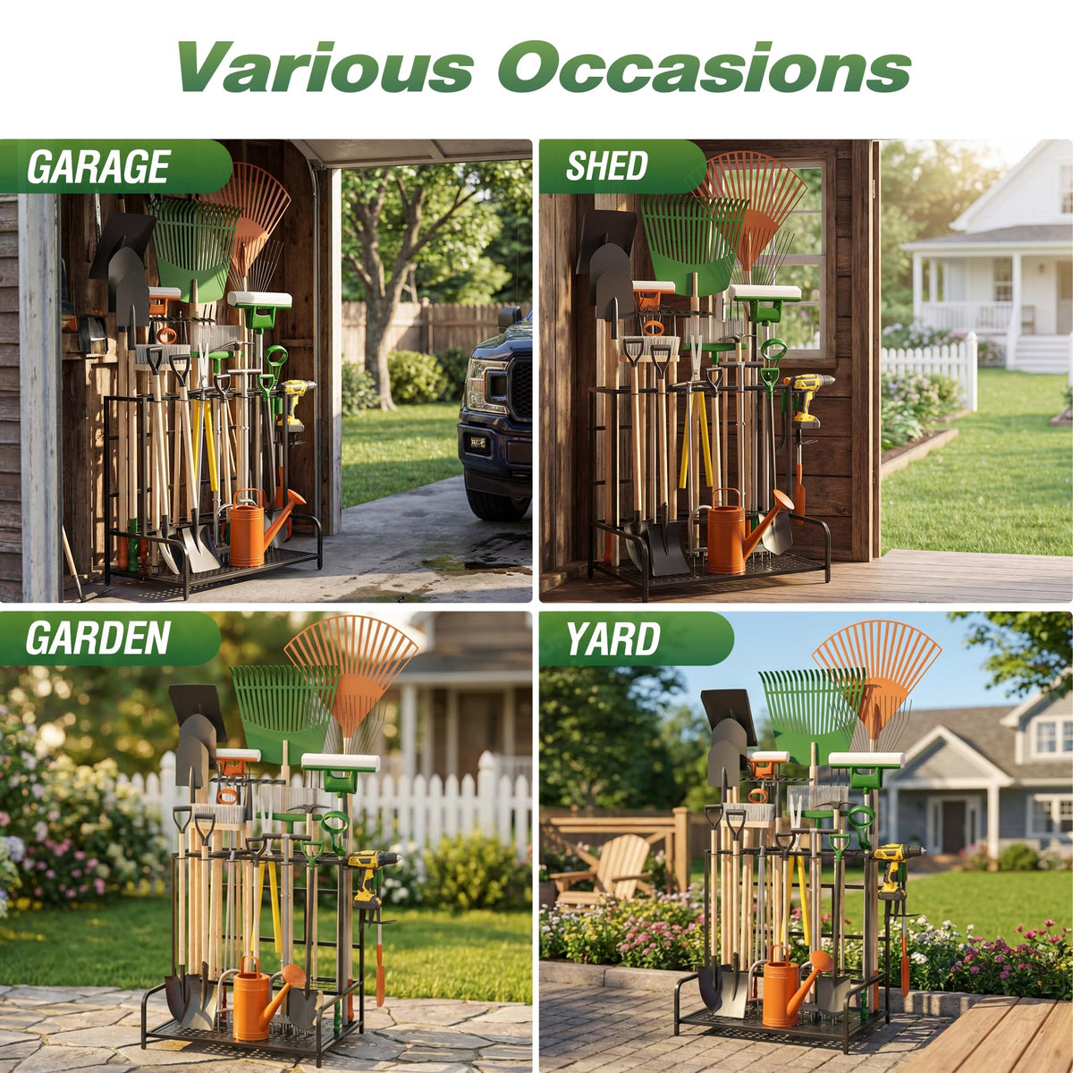 Sttoraboks heavy-duty steel frame demonstrates outdoor durability