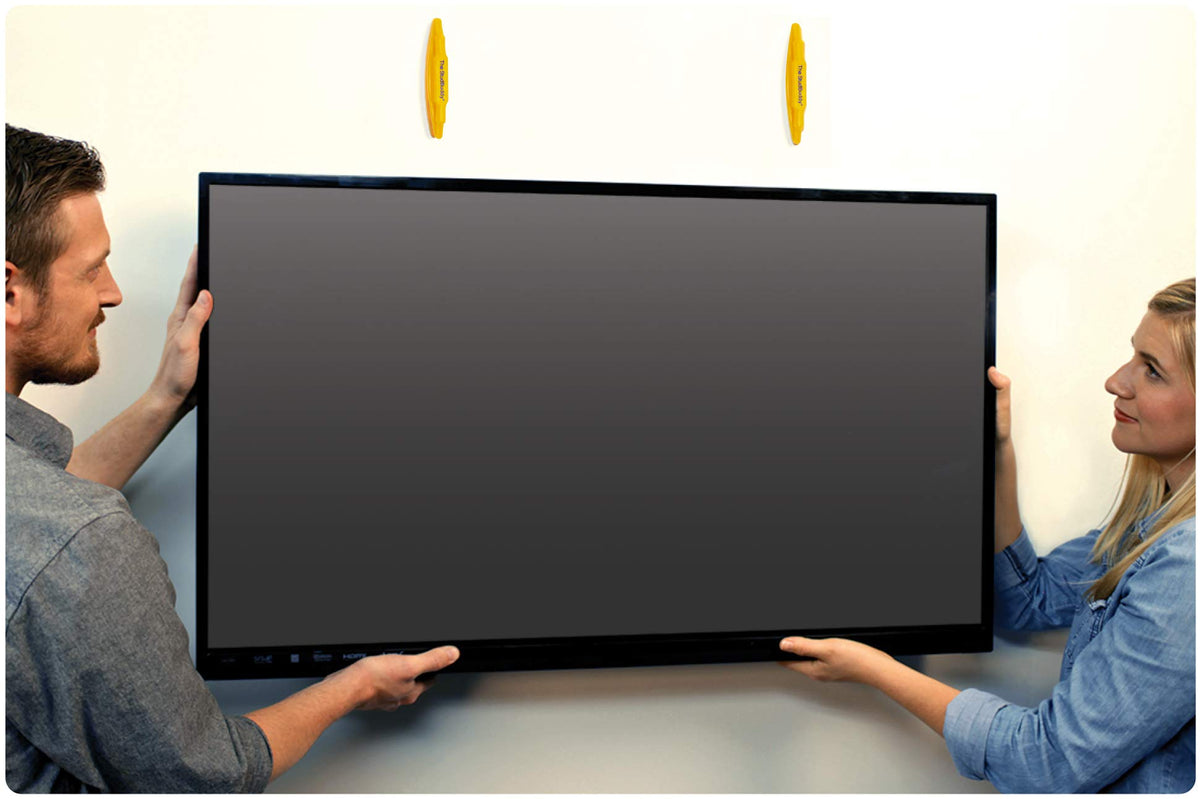 The StudBuddy glides smoothly along walls for fast results.